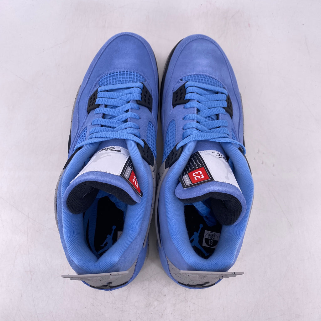 Air Jordan 4 Retro "University Blue" 2021 New Size 13