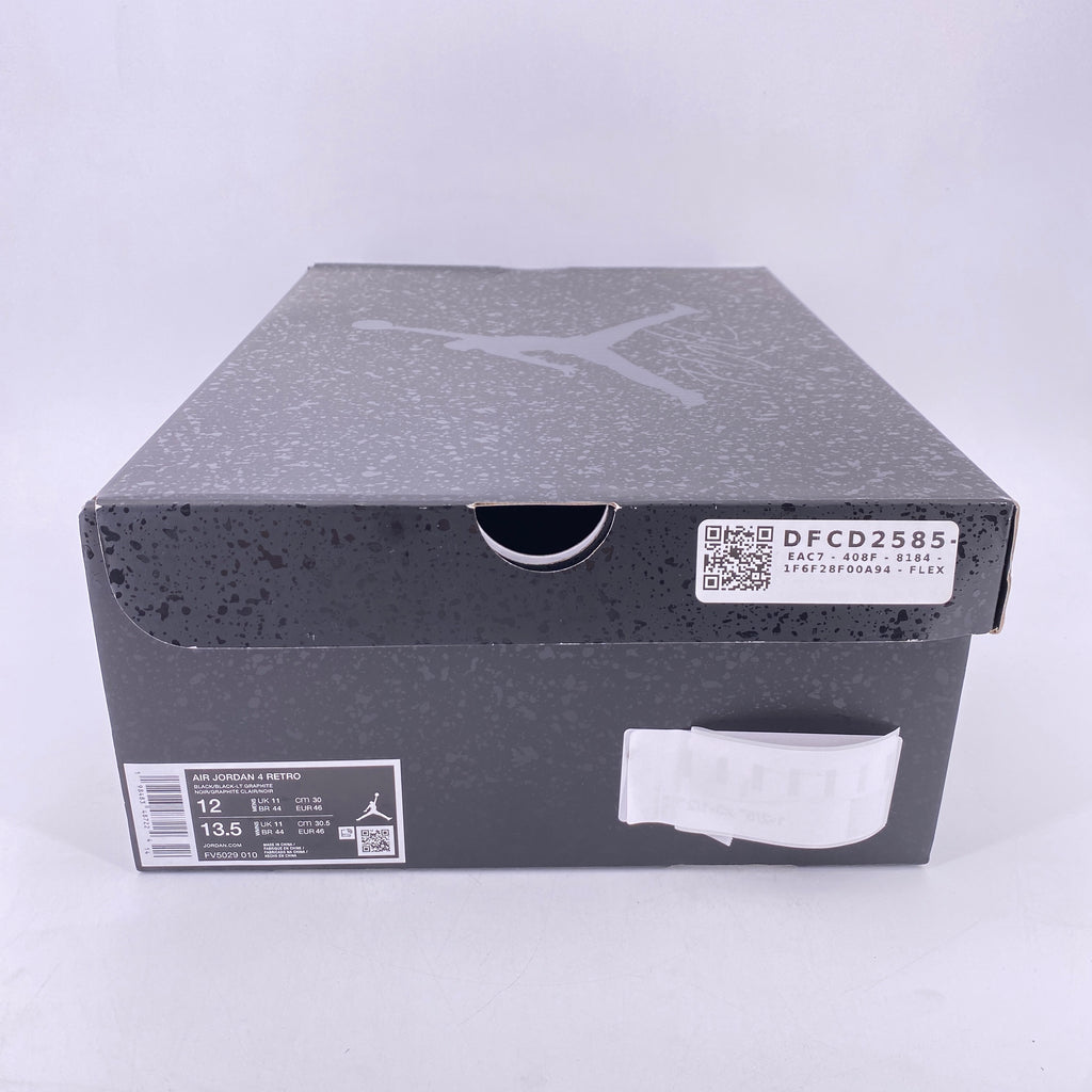 Air Jordan 4 Retro "Black Cat" 2025 Used Size 12