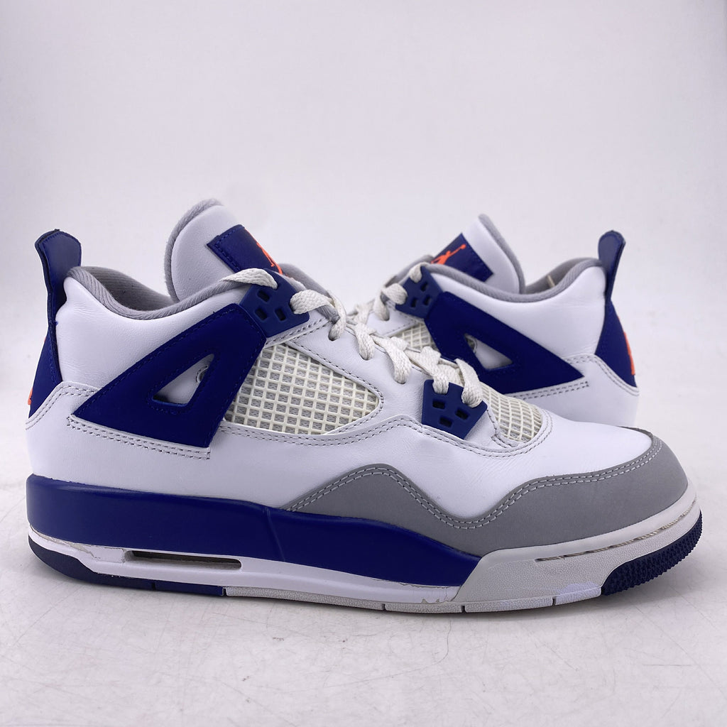 Air Jordan (GS) 4 Retro "Deep Royal Blue" 2016 Used Size 7Y