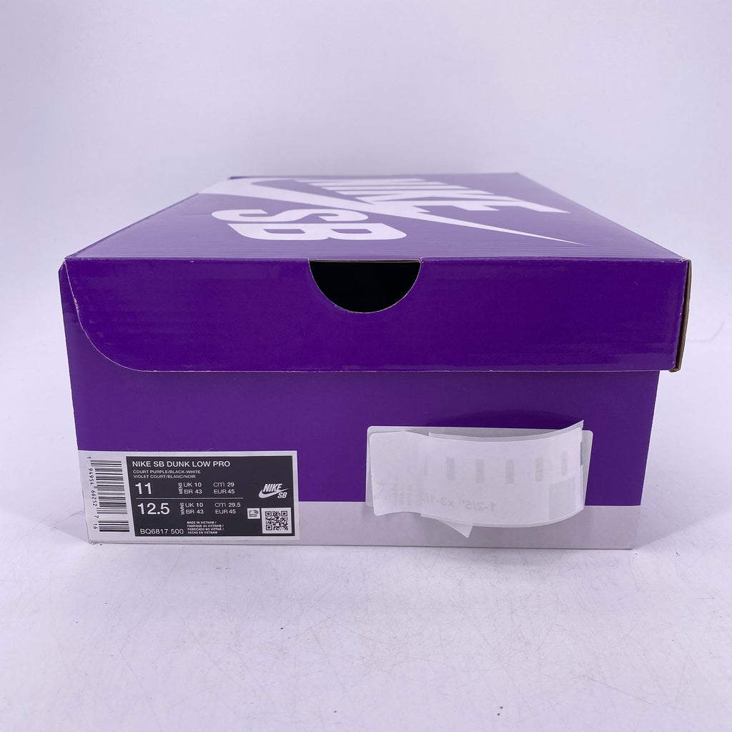 Nike SB Dunk Low "Court Purple" 2024 New Size 11