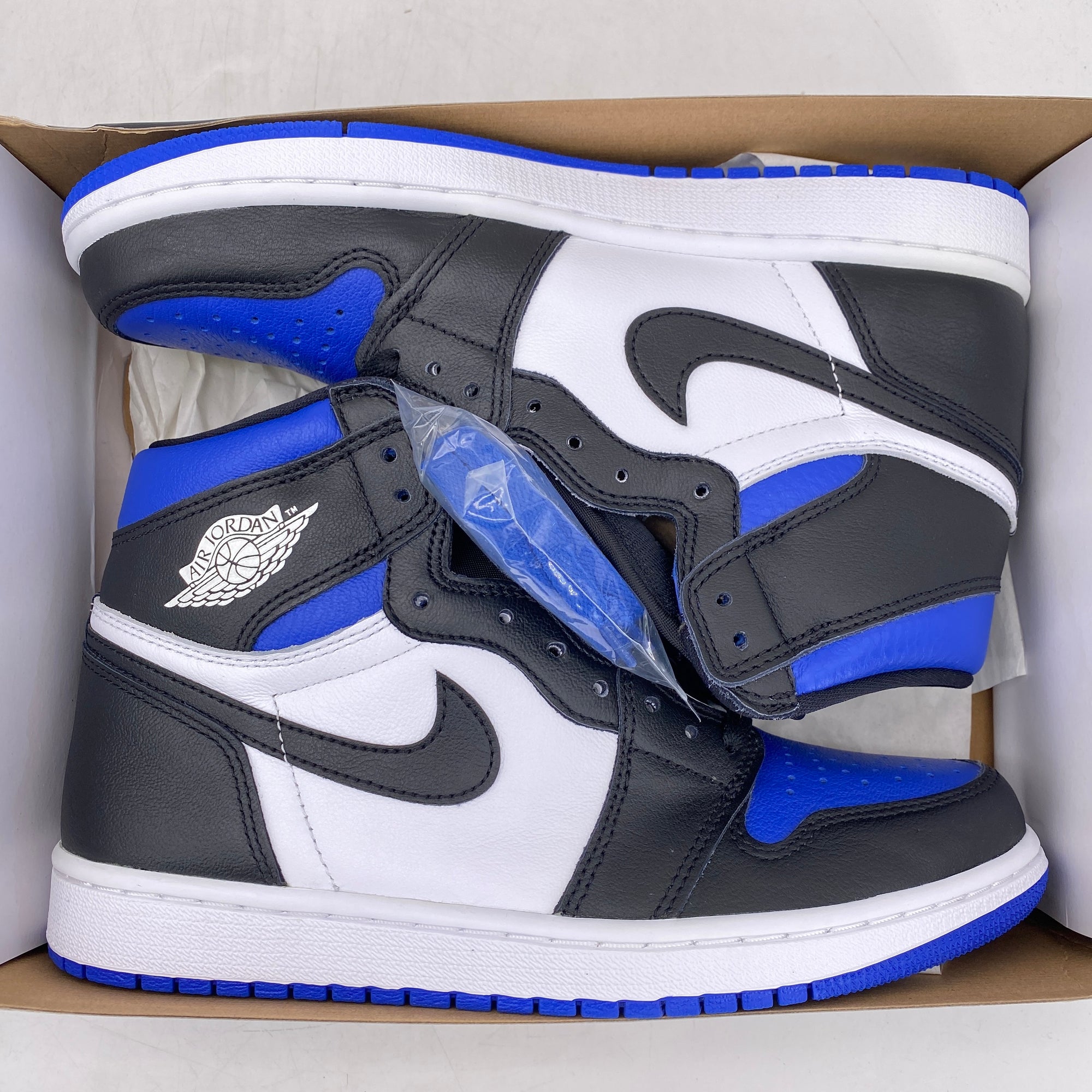 Air Jordan 1 Retro High OG &quot;Royal Toe&quot; 2020 New Size 8.5