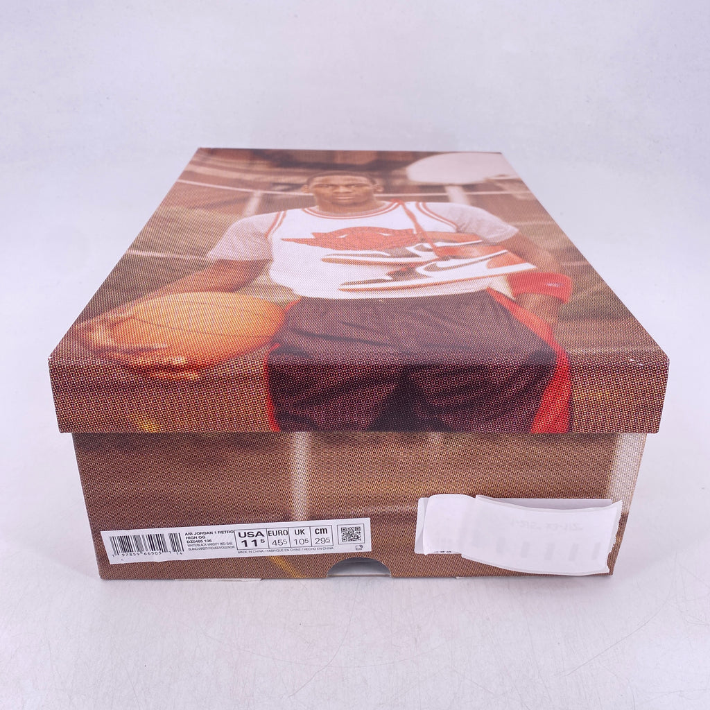 Air Jordan 1 Retro "BLACK TOE REIMAGINED" 2025 New Size 11.5