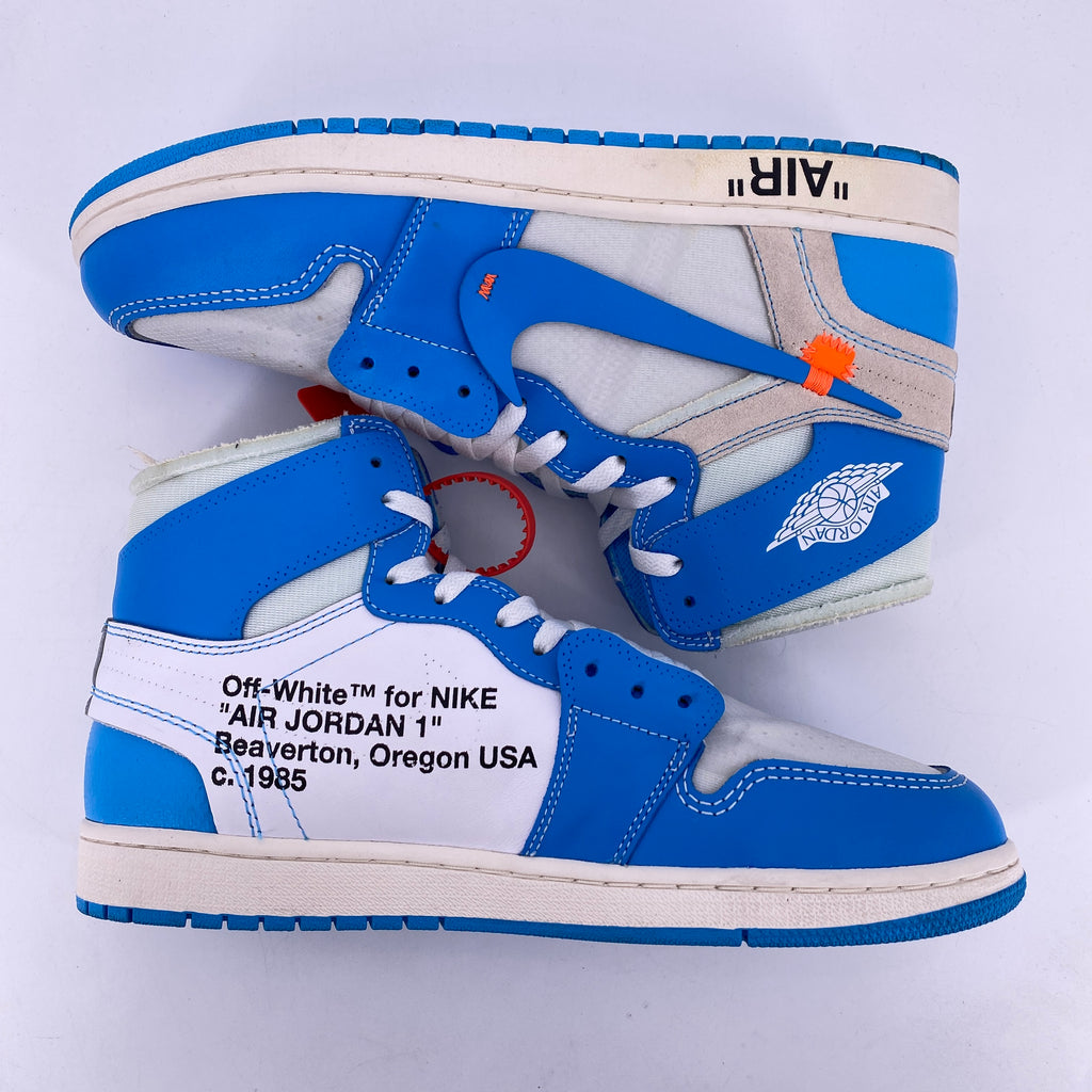Air Jordan 1 Retro High OG "Off White Unc" 2018 Used Size 11.5