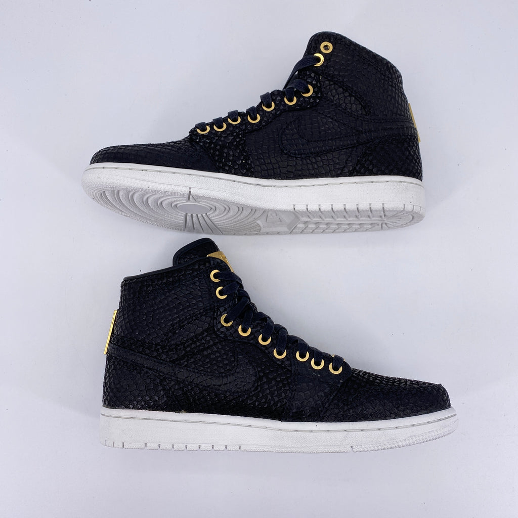Air Jordan 1 Retro High OG "Pinnacle Black" 2015 New Size 8