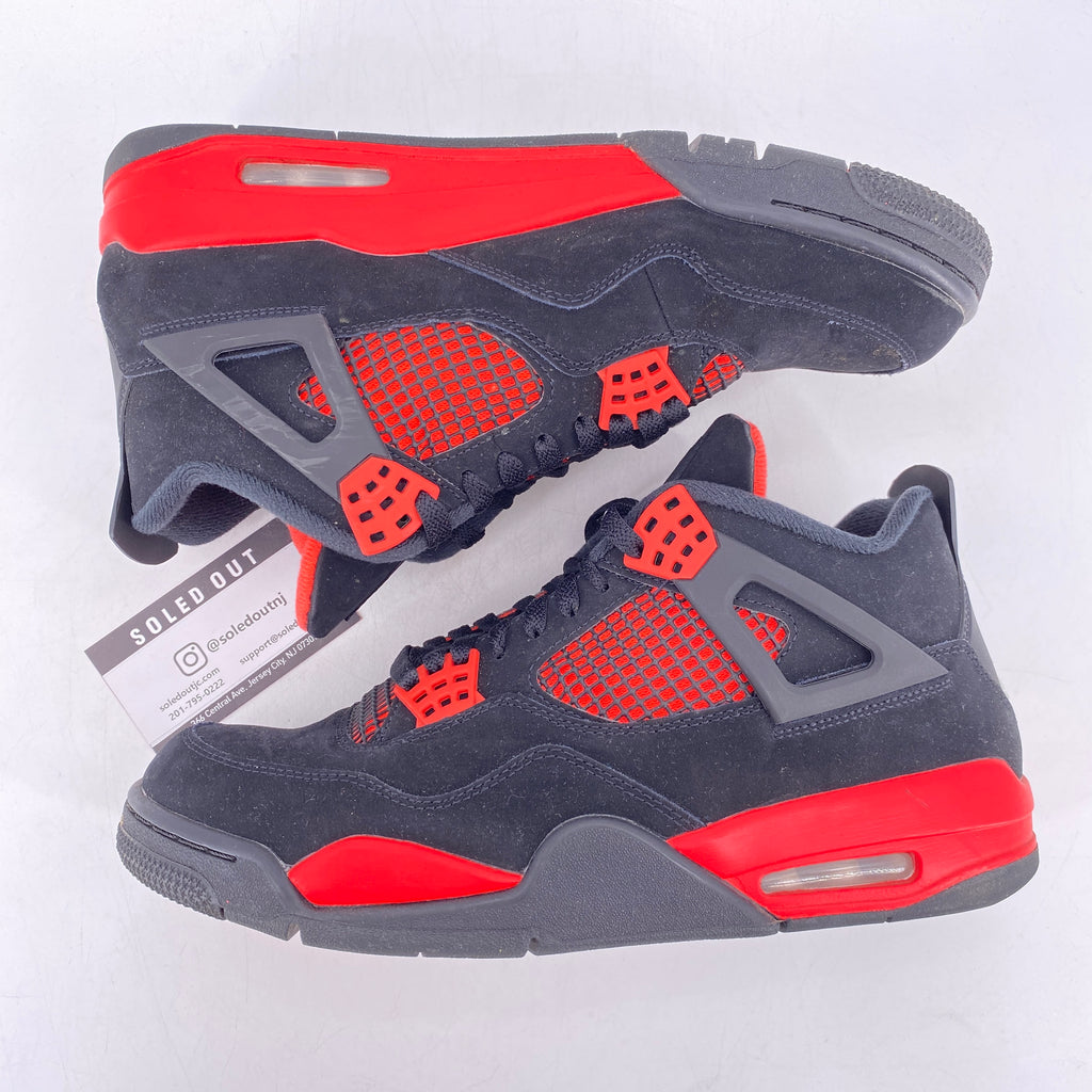Air Jordan 4 Retro "Red Thunder" 2022 Used Size 10