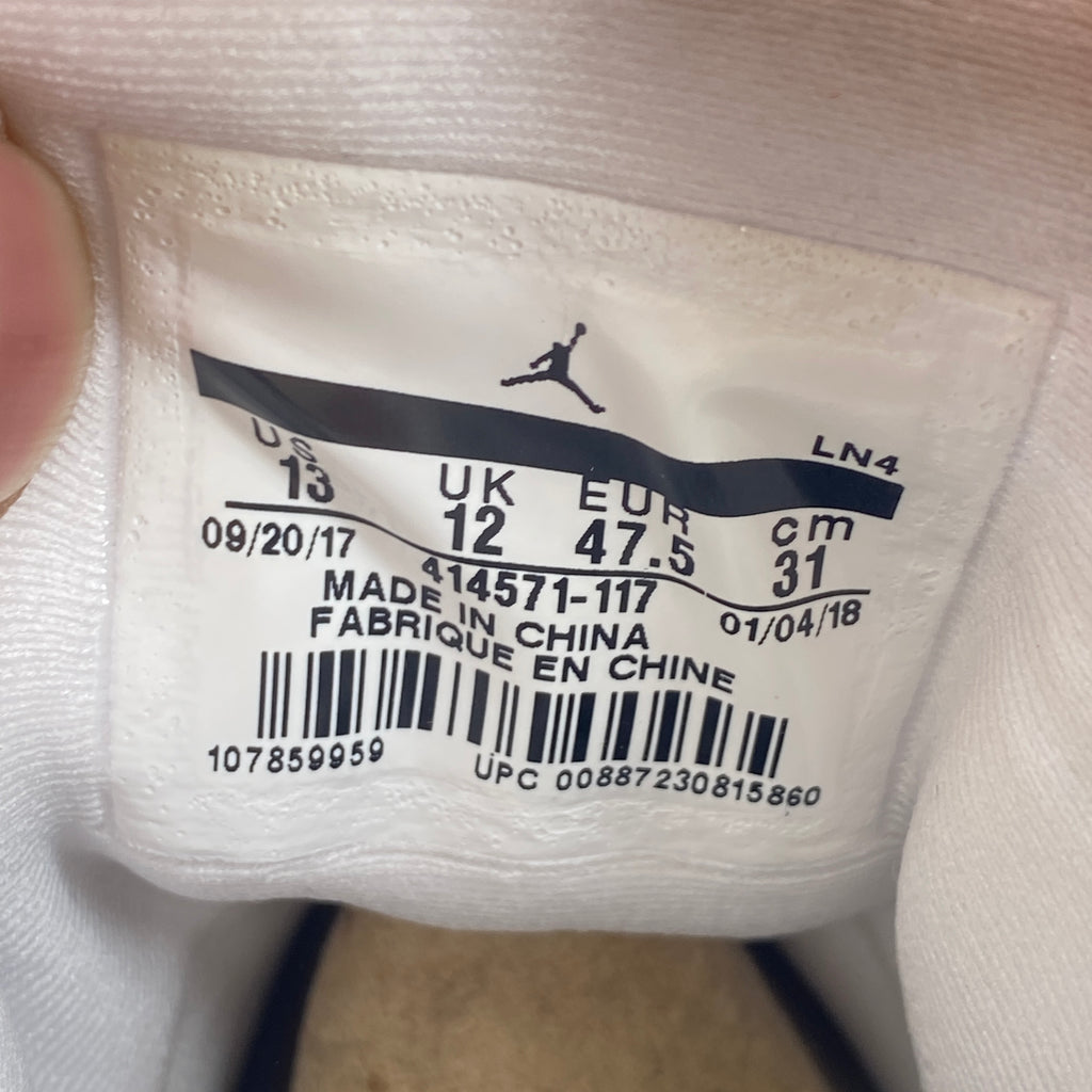 Air Jordan 13 Retro "White Hyper Royal" 2018 New (Cond) Size 13