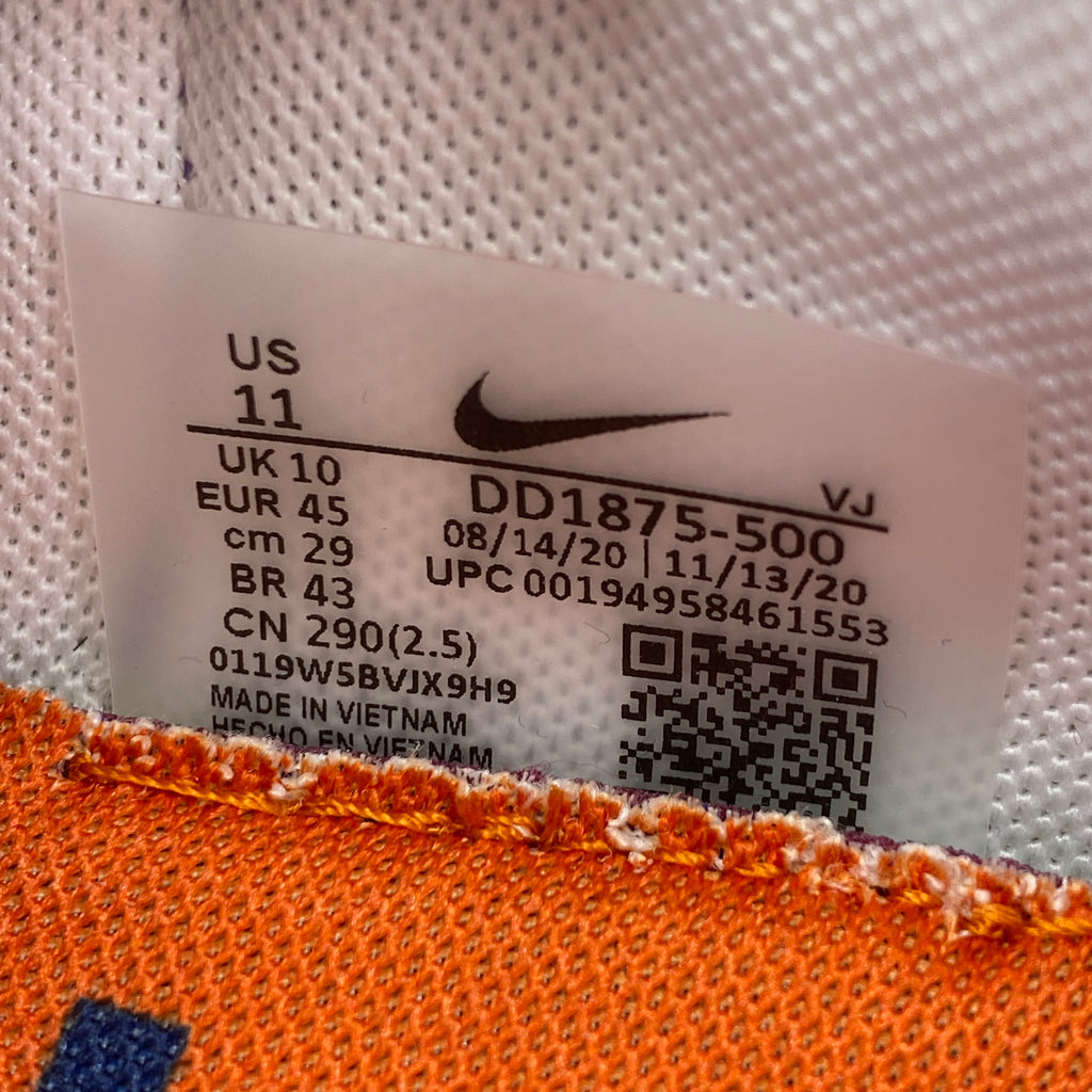 Nike Vaporwaffle / Sacai "Dark Iris" 2021 New Size 11