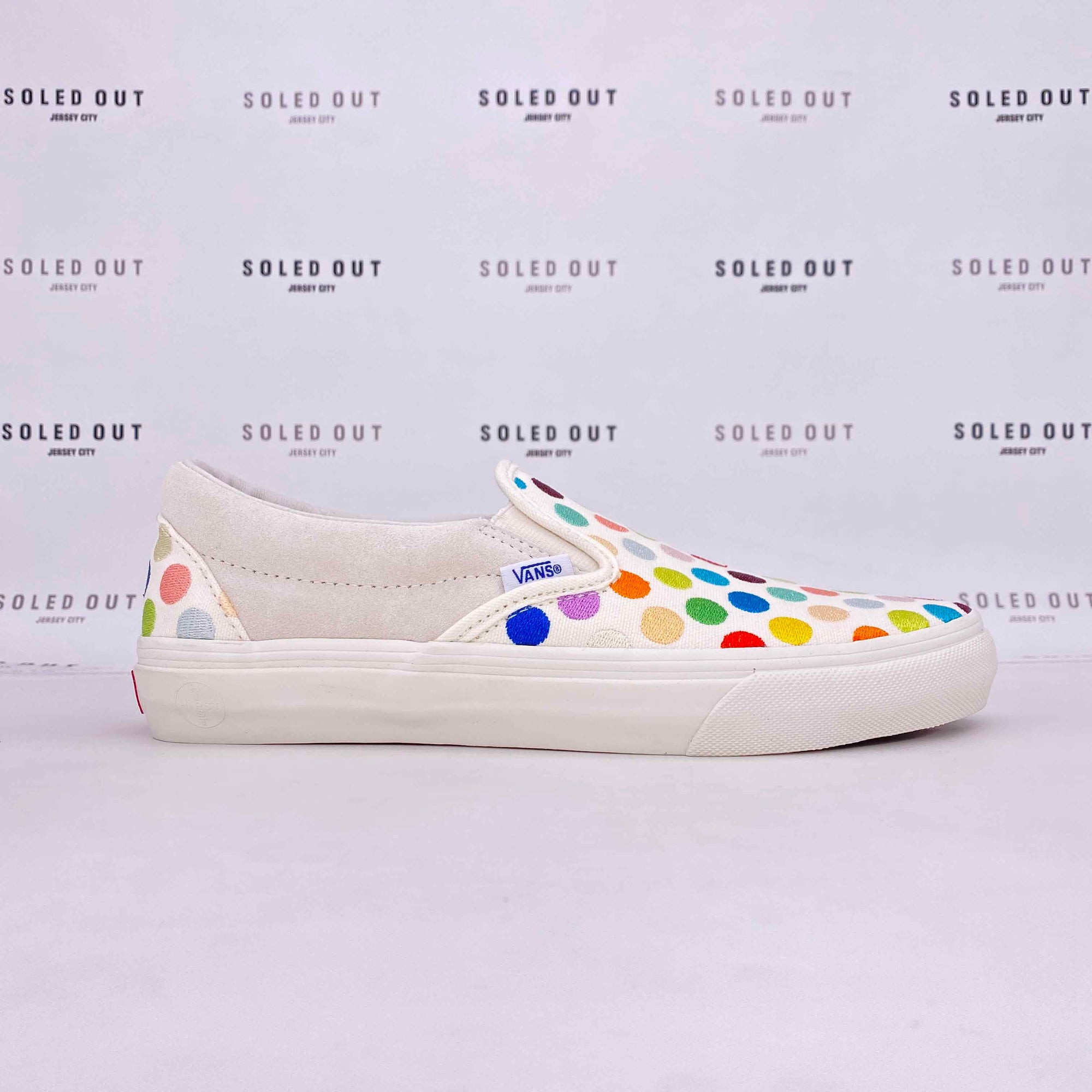 Vans Classic Slip On &quot;Damien Hirst&quot; 2019 New Size 7