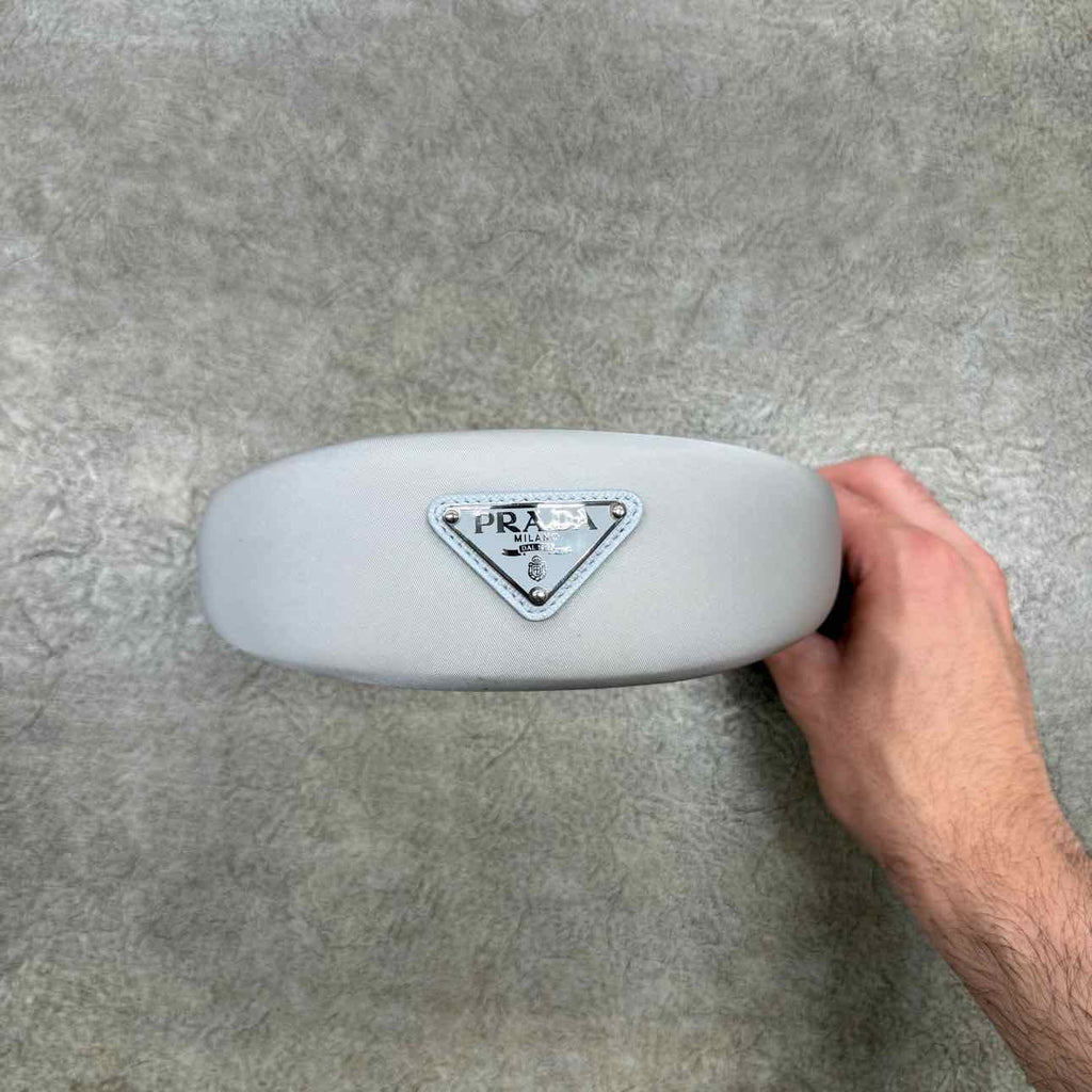 Prada Headband "RE-NYLON" Used Grey Size OS