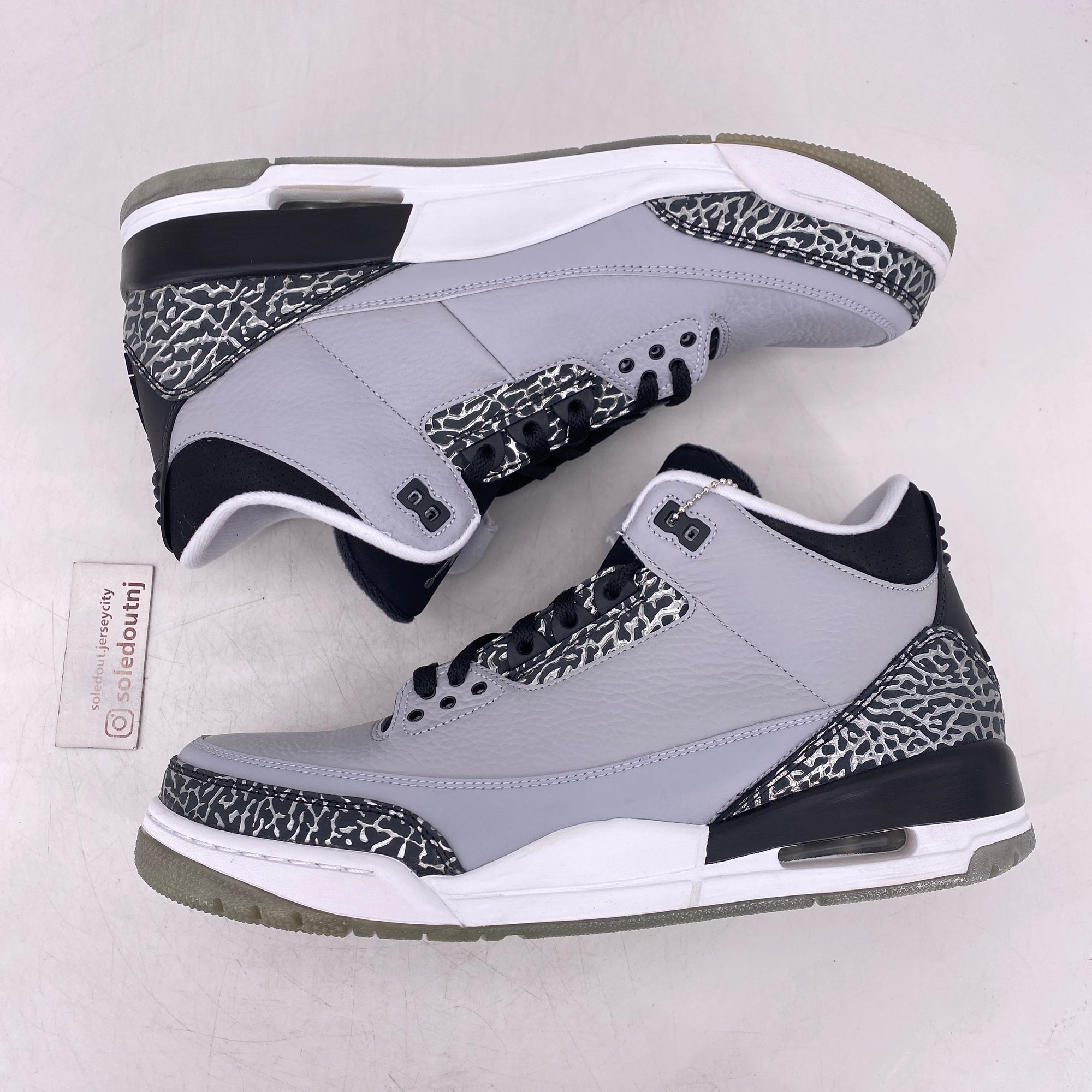 Air Jordan 3 Retro &quot;Wolf Grey&quot; 2014 New Size 11.5