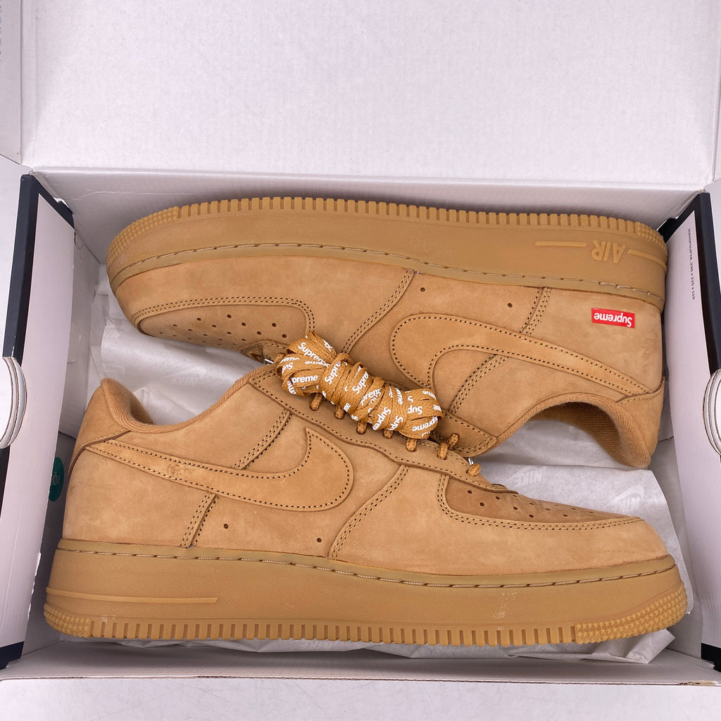 Nike Air Force 1 Low "Supreme Wheat" 2021 New Size 11