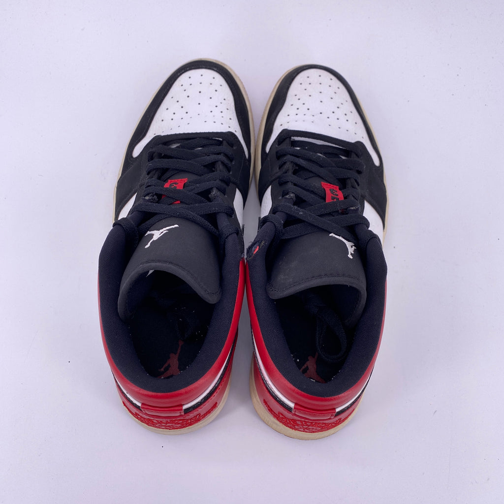Air Jordan 1 Retro Low "Black Toe" 2019 Used Size 12