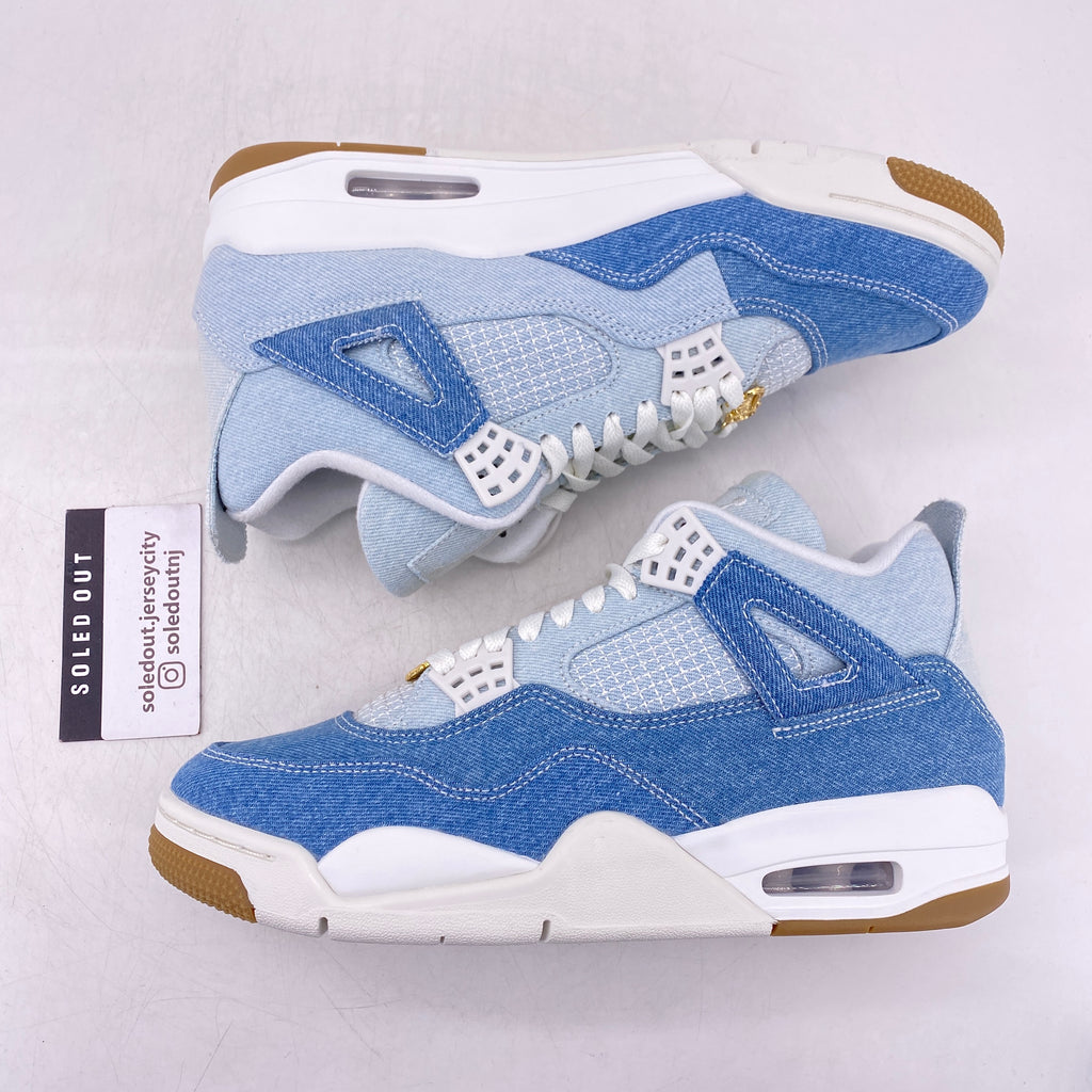 Air Jordan (W) 4 Retro "Denim Worn Blue" 2025 New Size 10W