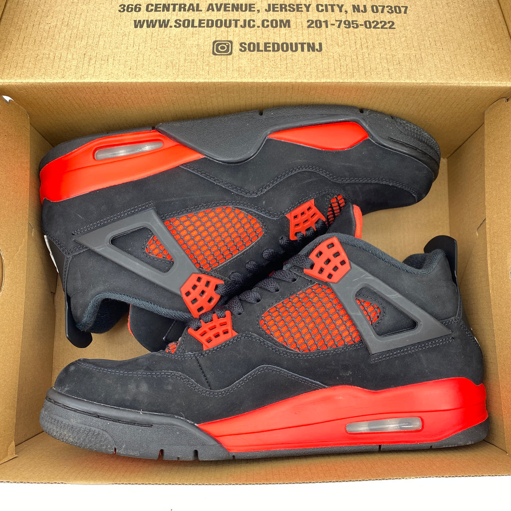 Air Jordan 4 Retro "Red Thunder" 2022 Used Size 10