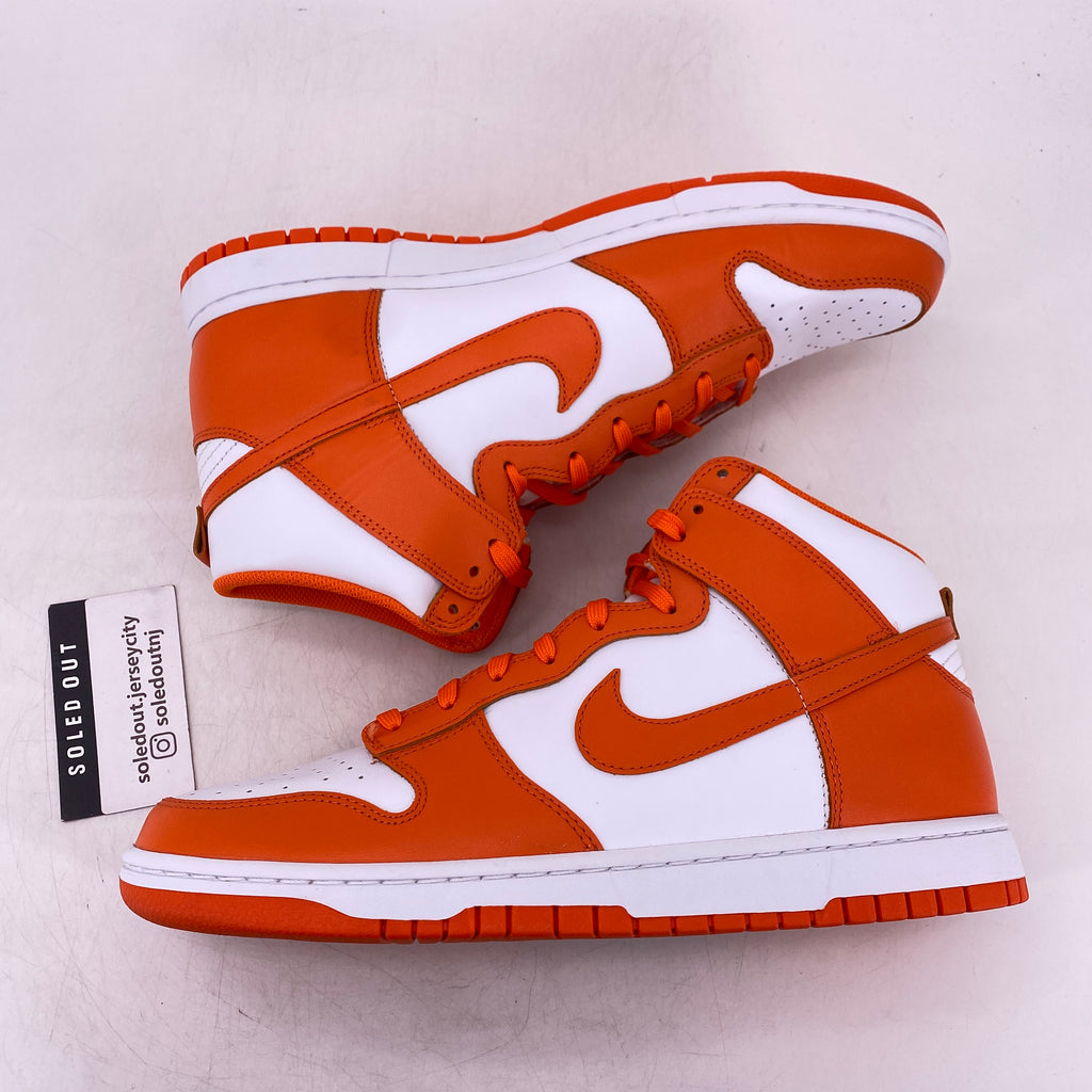 Nike Dunk High Retro "Syracuse" 2021 New Size 12