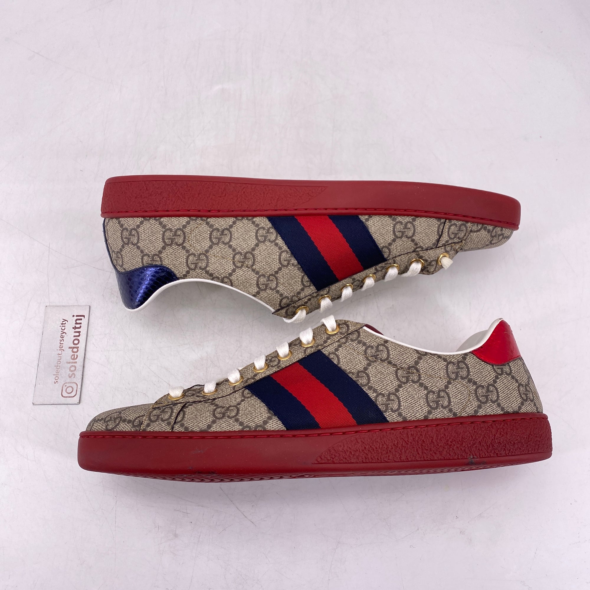 Gucci Ace Sneaker High &quot;Monogram&quot;  Used Size 8.5G