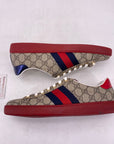 Gucci Ace Sneaker High "Monogram"  Used Size 8.5G