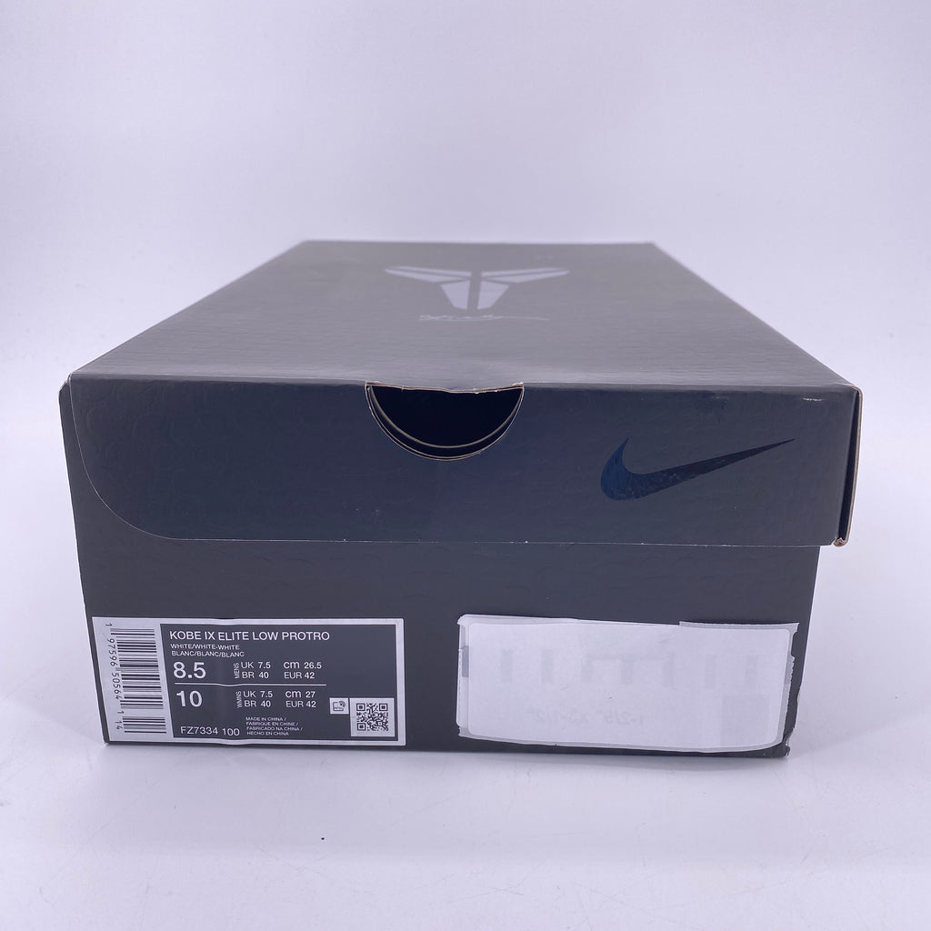 Nike Kobe 9 Elite Low Protro "Halo" 2024 Used Size 8.5
