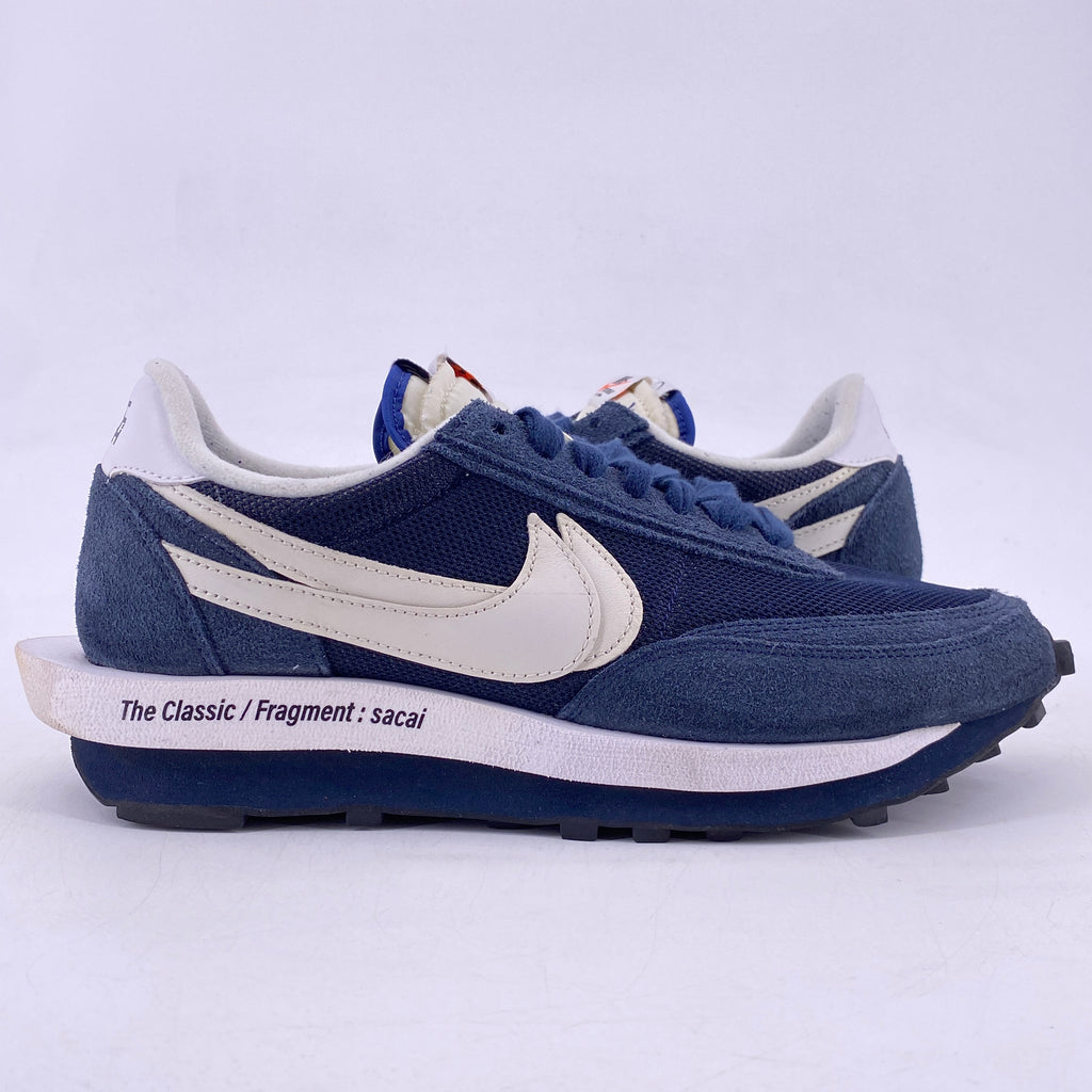 Nike LD WAFFLE / Sacai "Fragment Blue Void" 2021 Used Size 10