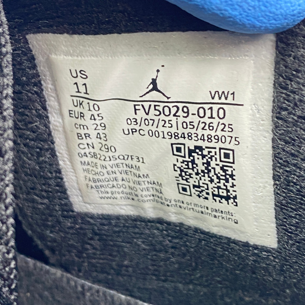 Air Jordan 4 Retro "Black Cat" 2025 New Size 11