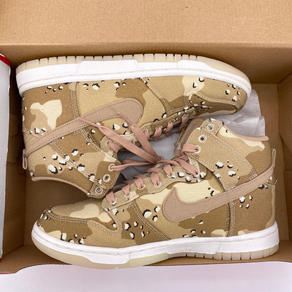 Nike (W) Dunk High "Desert Camo" 2022 Used Size 6.5W