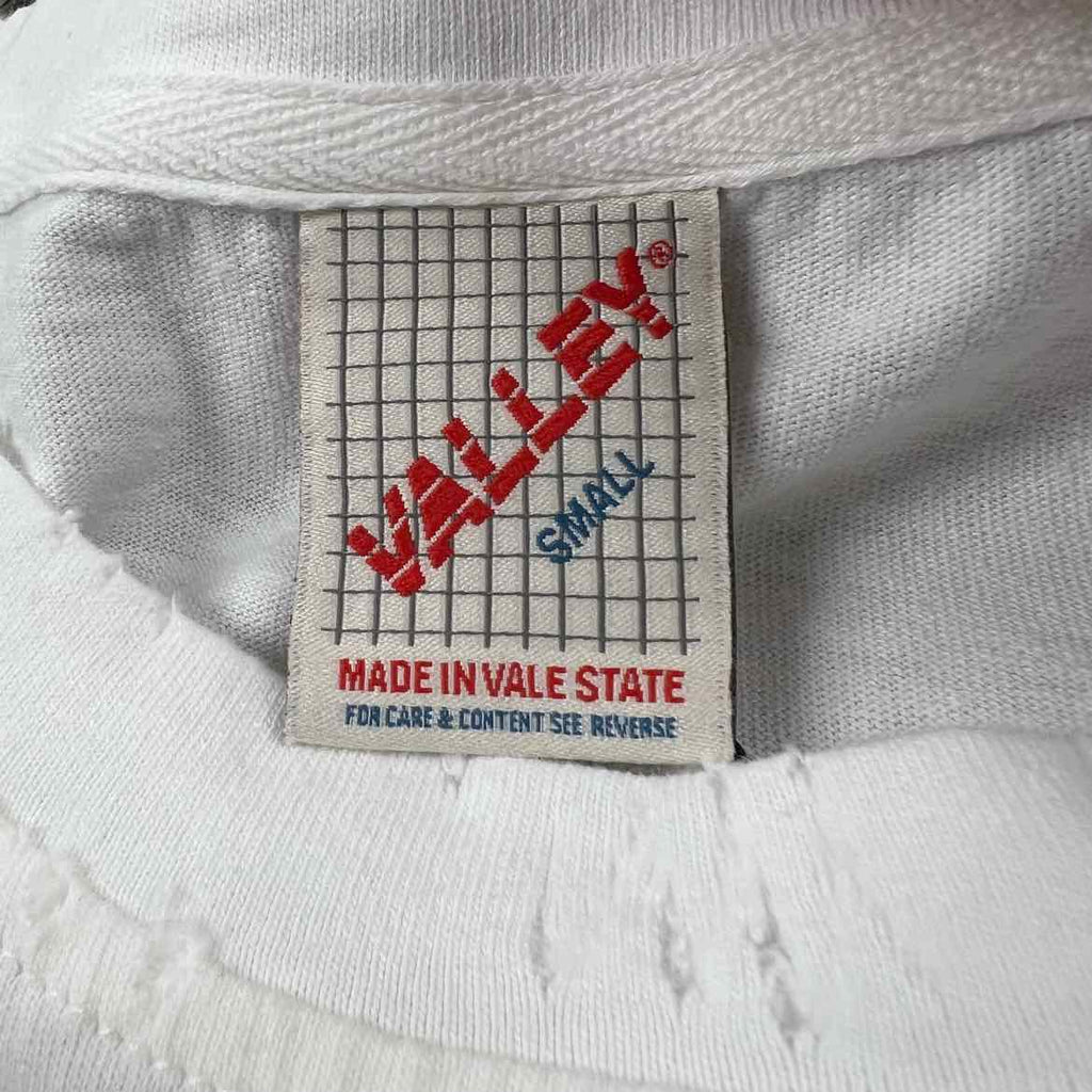 Vale T-Shirt "AIR DONALD" White New Size S