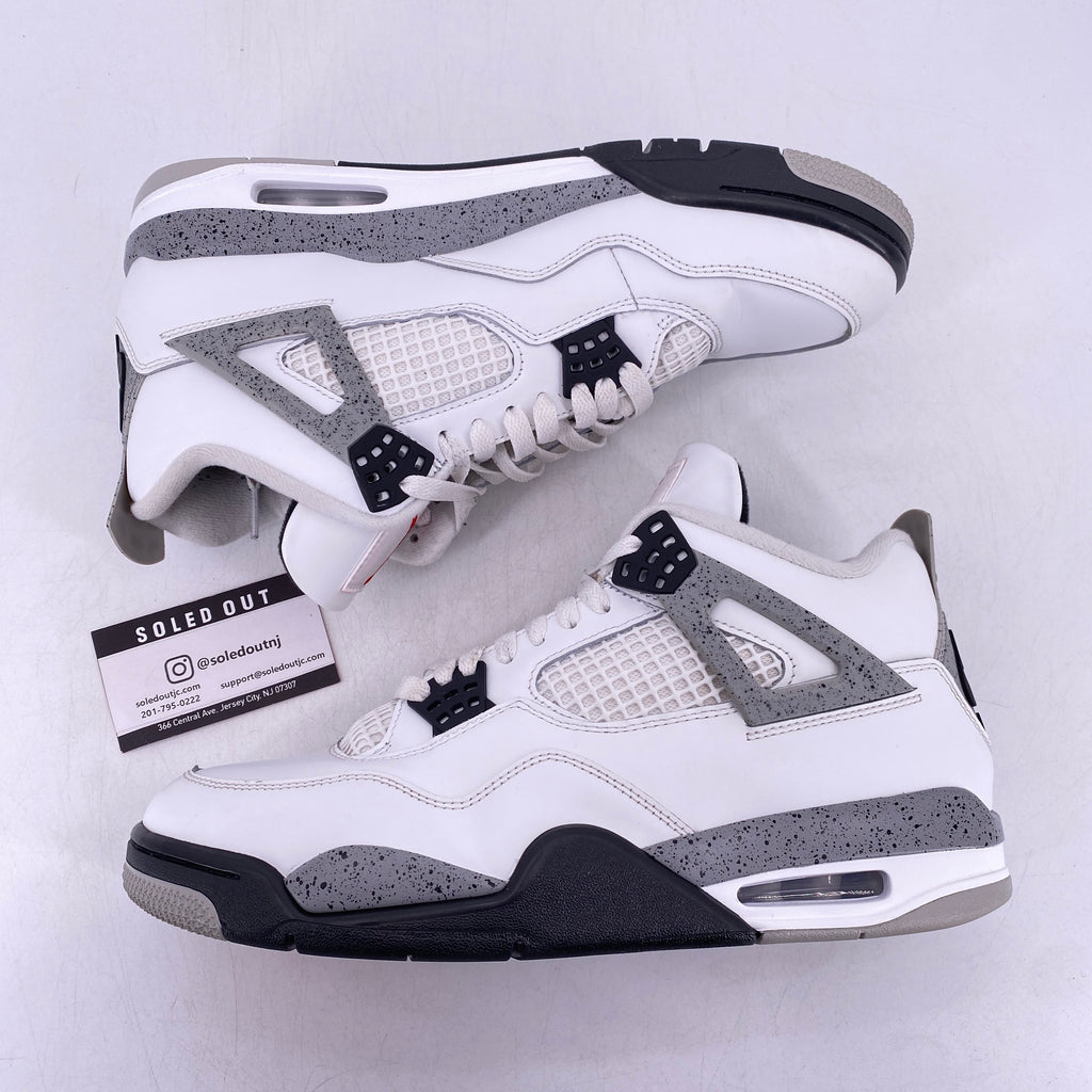 Air Jordan 4 Retro "White Cement" 2025 Used Size 10.5