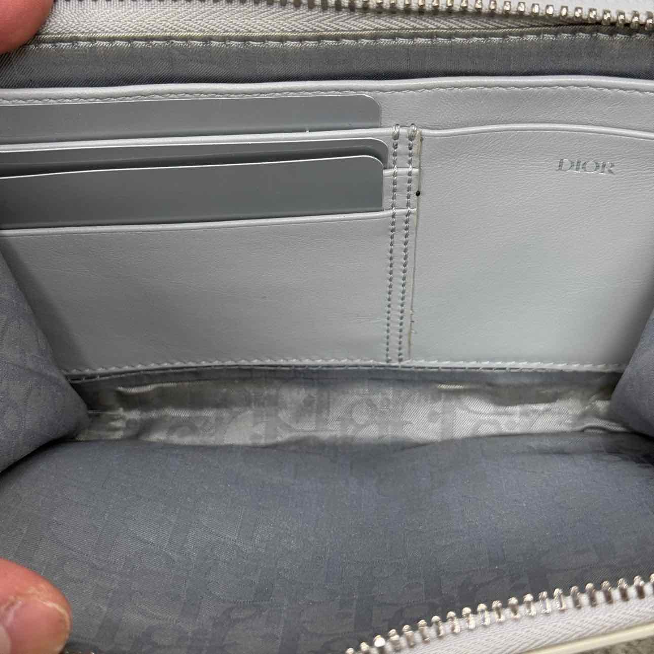 Dior Messenger Bag &quot;AIR DIOR&quot; Used Grey Size OS