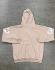 Sp5der Hoodie "BELUGA" Sand New Size 2XL