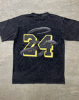 Soled Out T-Shirt "KOBE" Vintage Black New Size 2XL