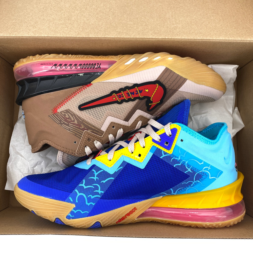 Nike Lebron 18 Low "Roadrunner" 2021 New Size 10.5