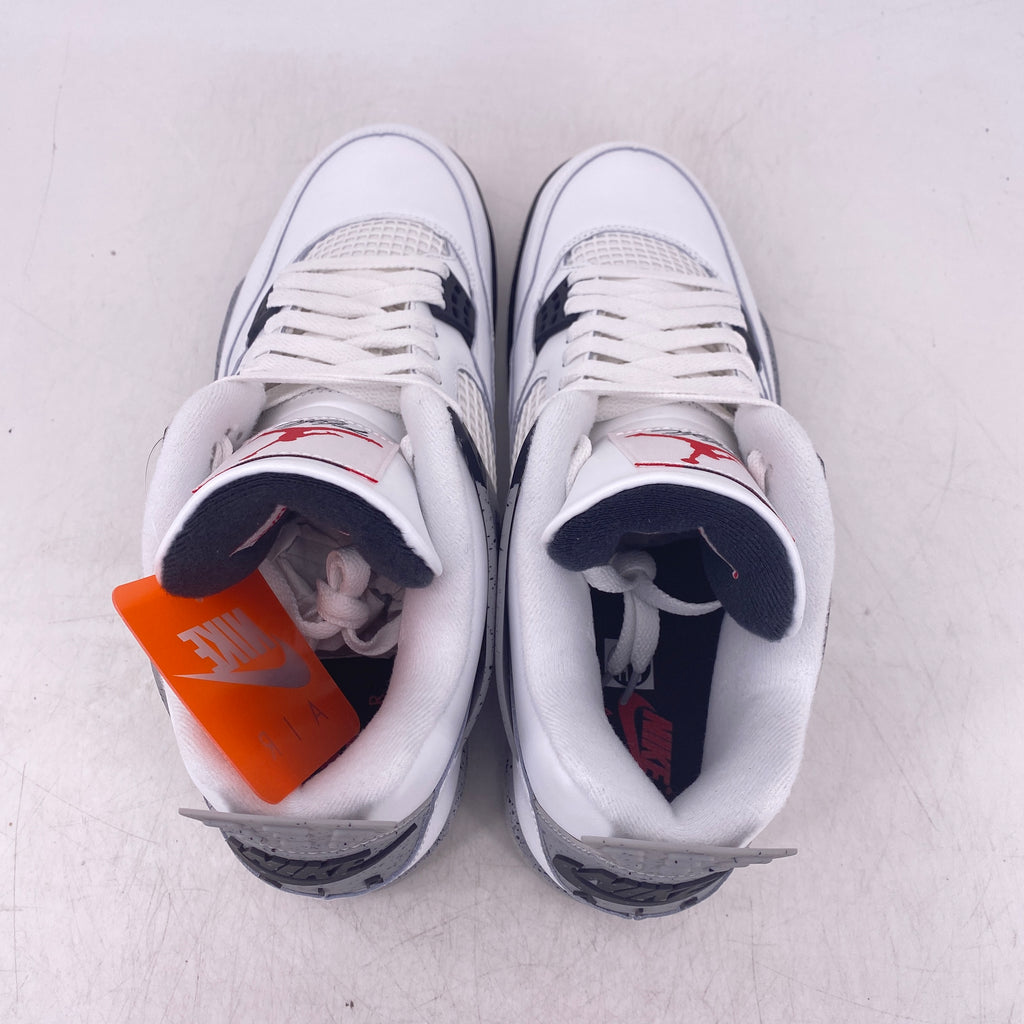 Air Jordan 4 Retro "White Cement" 2025 New Size 11.5