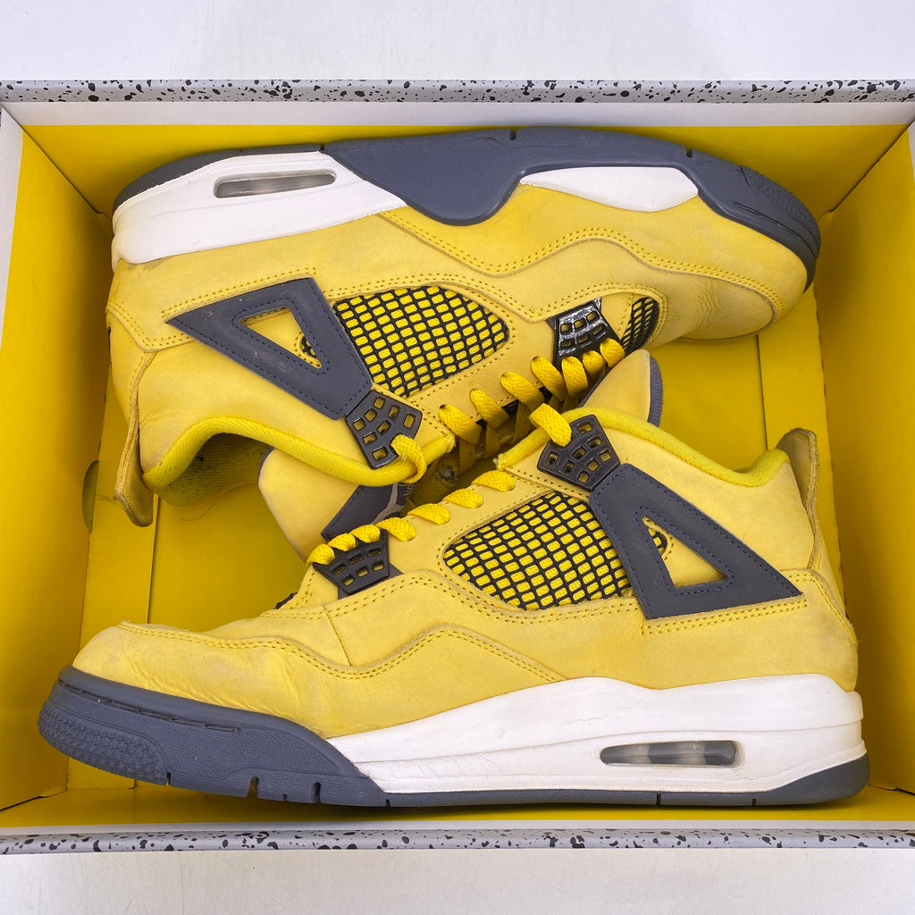 Air Jordan 4 Retro "Lightning" 2021 Used Size 10.5