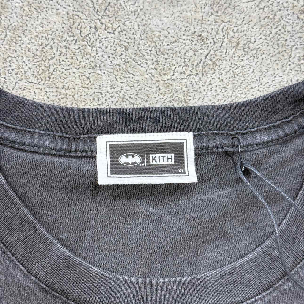 Kith T-Shirt "BATMAN 1989" Black New Size XL