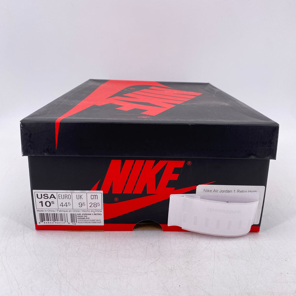 Air Jordan 1 Retro High OG "Bred Toe" 2018 New Size 10.5