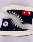 Converse Chuck 70 / CDG "Black" 2015 Used Size 10