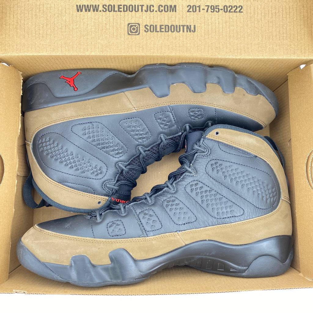 Air Jordan 9 Retro "Olive" 2024 Used Size 11.5