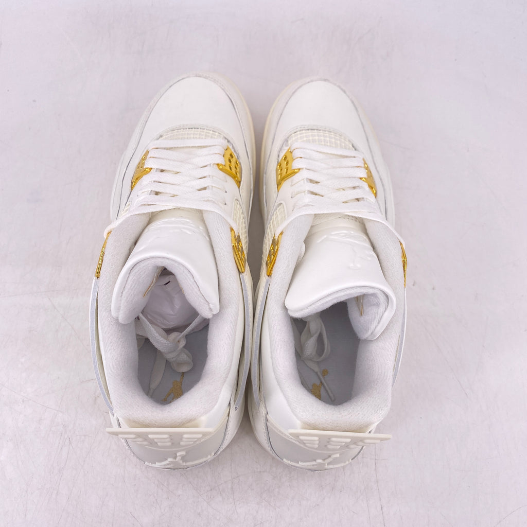 Air Jordan (W) 4 Retro "Metallic Gold" 2024 New Size 11W