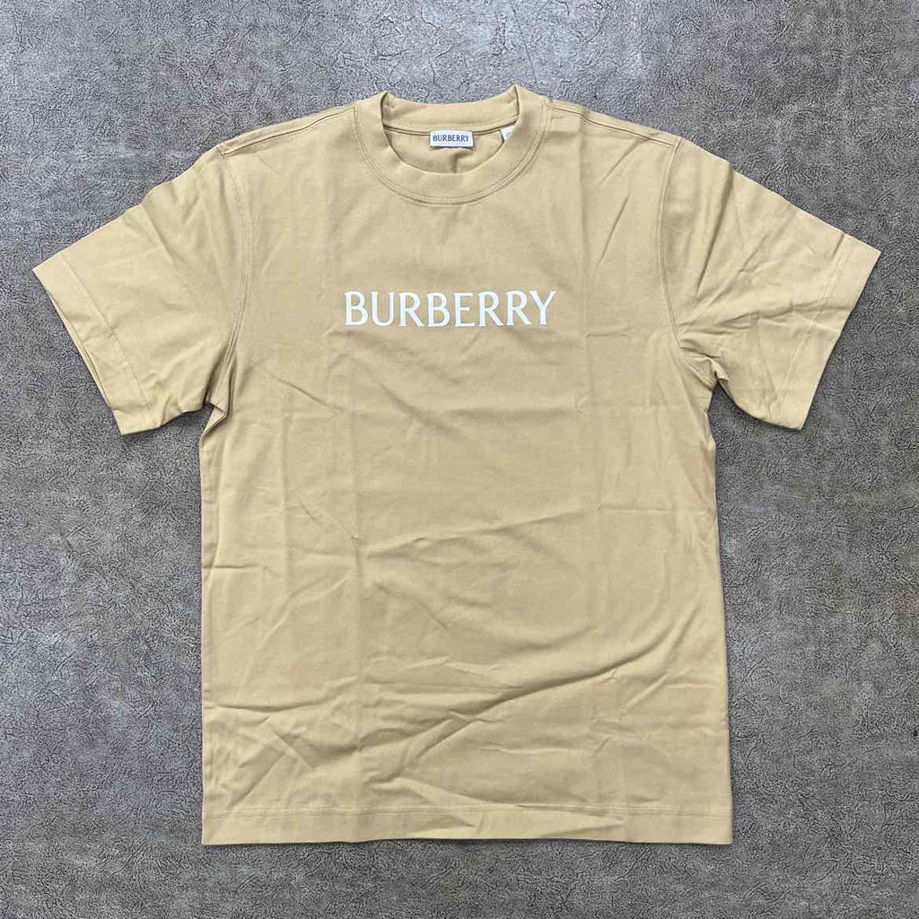 Burberry T-Shirt "LOGO" Flax New Size S