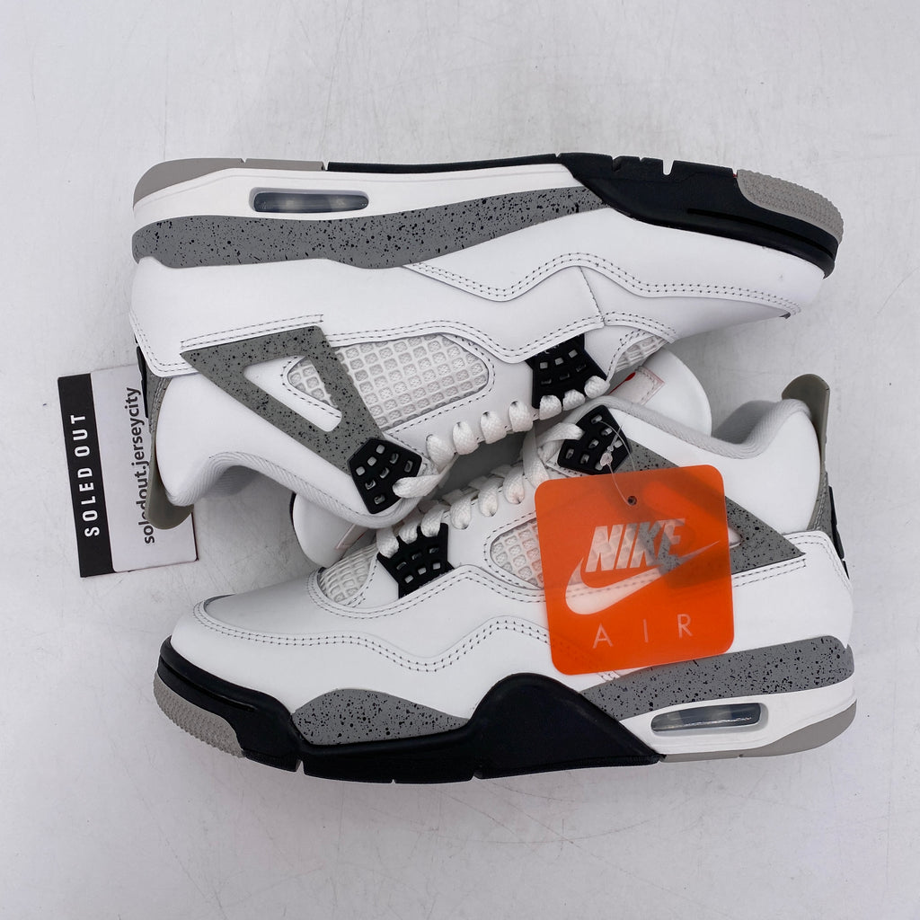 Air Jordan 4 Retro "White Cement" 2025 New Size 7