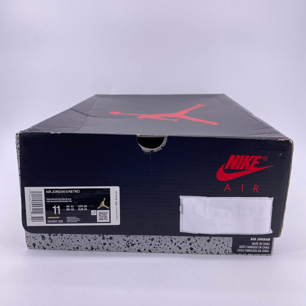 Air Jordan 5 Retro "Fire Red" 2020 New Size 11