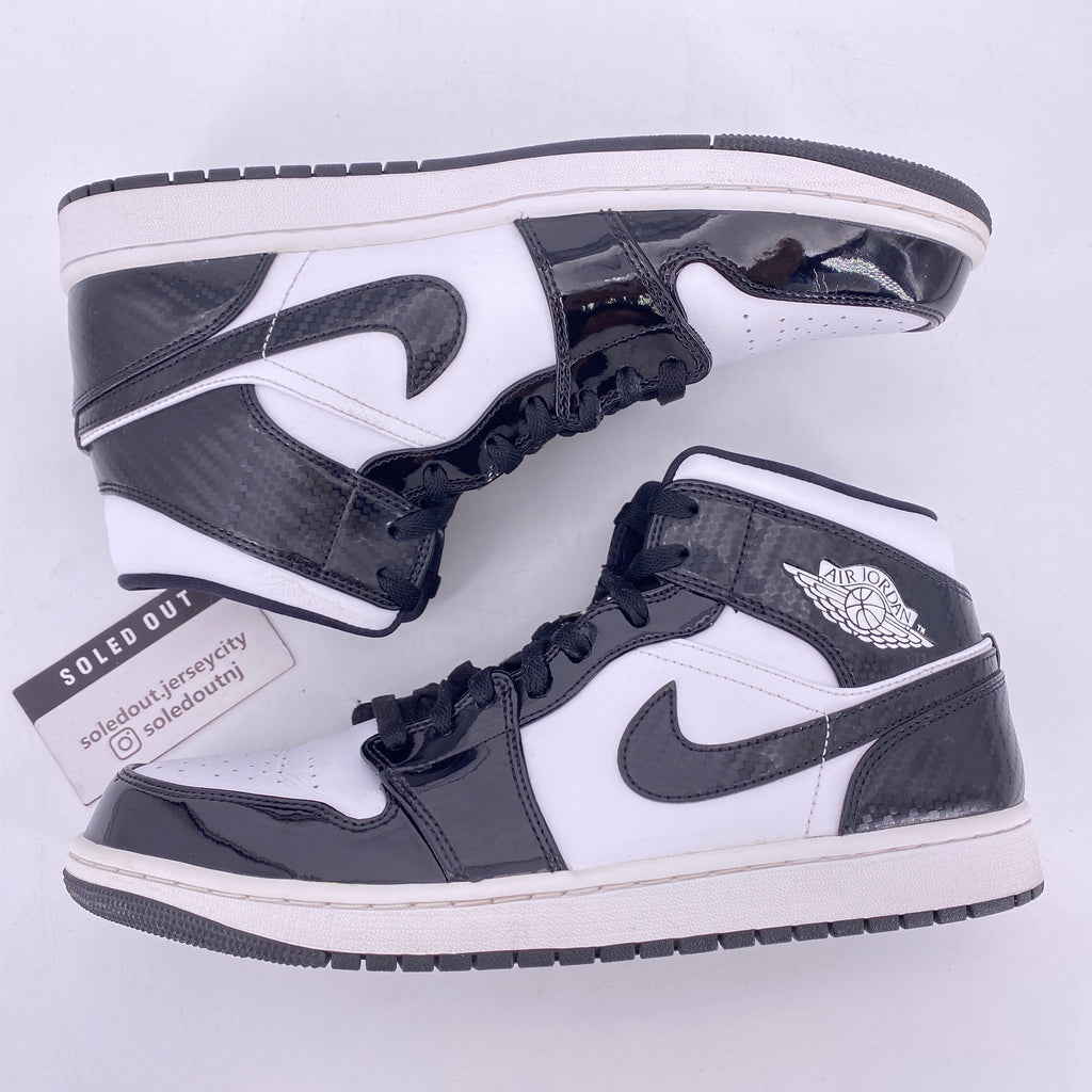Air Jordan 1 Mid "Carbon Fiber" 2021 Used Size 11.5