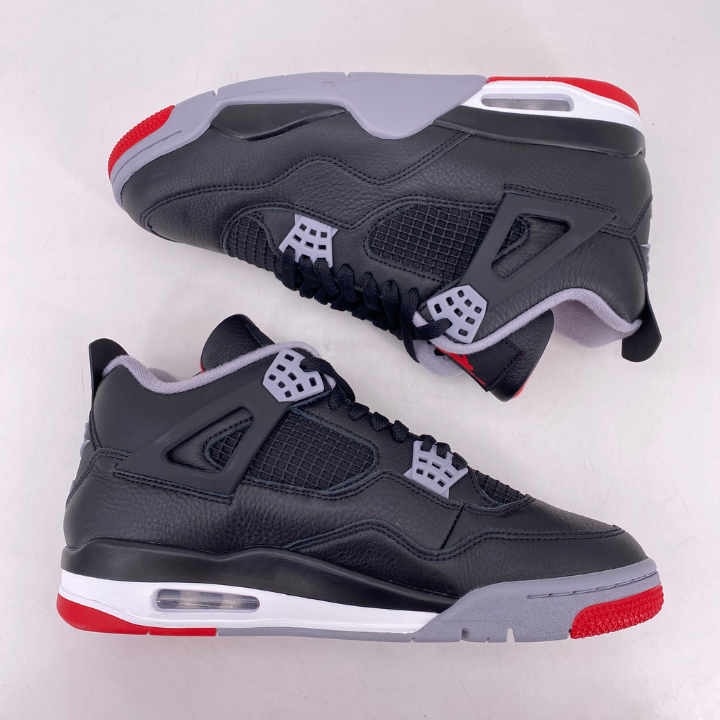 Air Jordan 4 Retro "Bred Reimagined" 2024 New Size 10