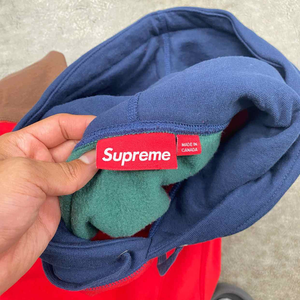 Supreme Hoodie "MULTICOLOR" Red New Size XL