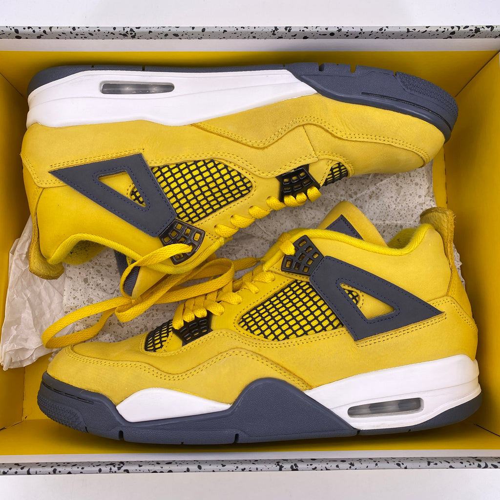 Air Jordan 4 Retro "Lightning" 2021 Used Size 10.5