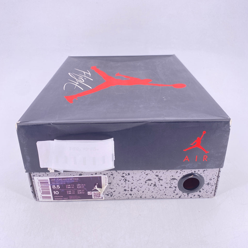 Air Jordan 4 Retro "Cool Grey" 2019 New Size 8.5