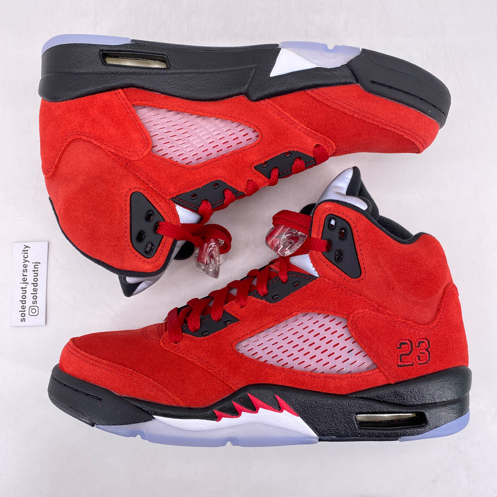 Air Jordan 5 Retro "Raging Bull Red Suede" 2021 New Size 7