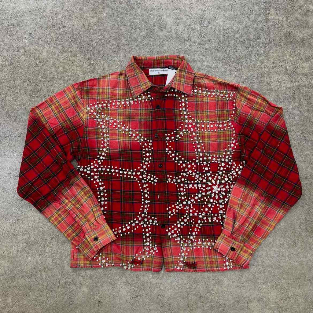 Vale Flannel "VALLEY DREAMS" Red New Size M