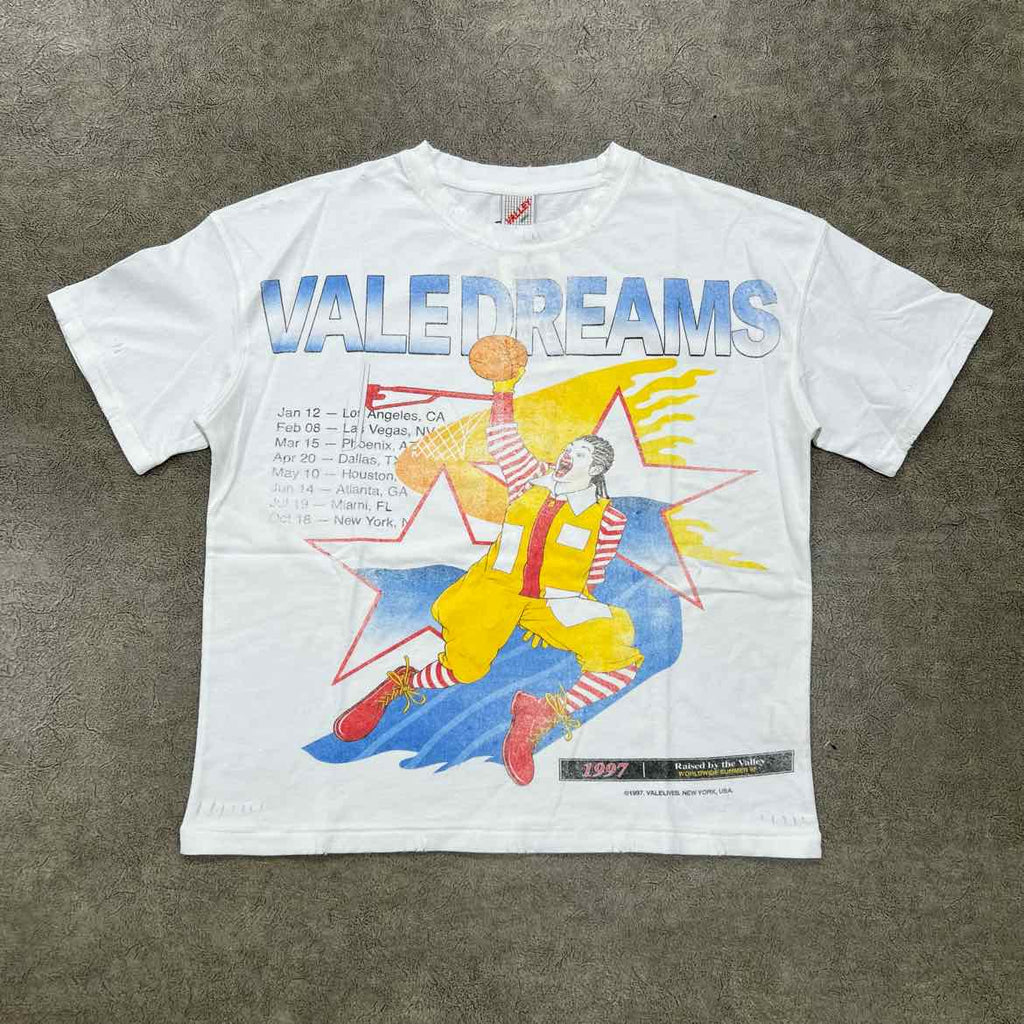 Vale T-Shirt "AIR DONALD" White New Size S