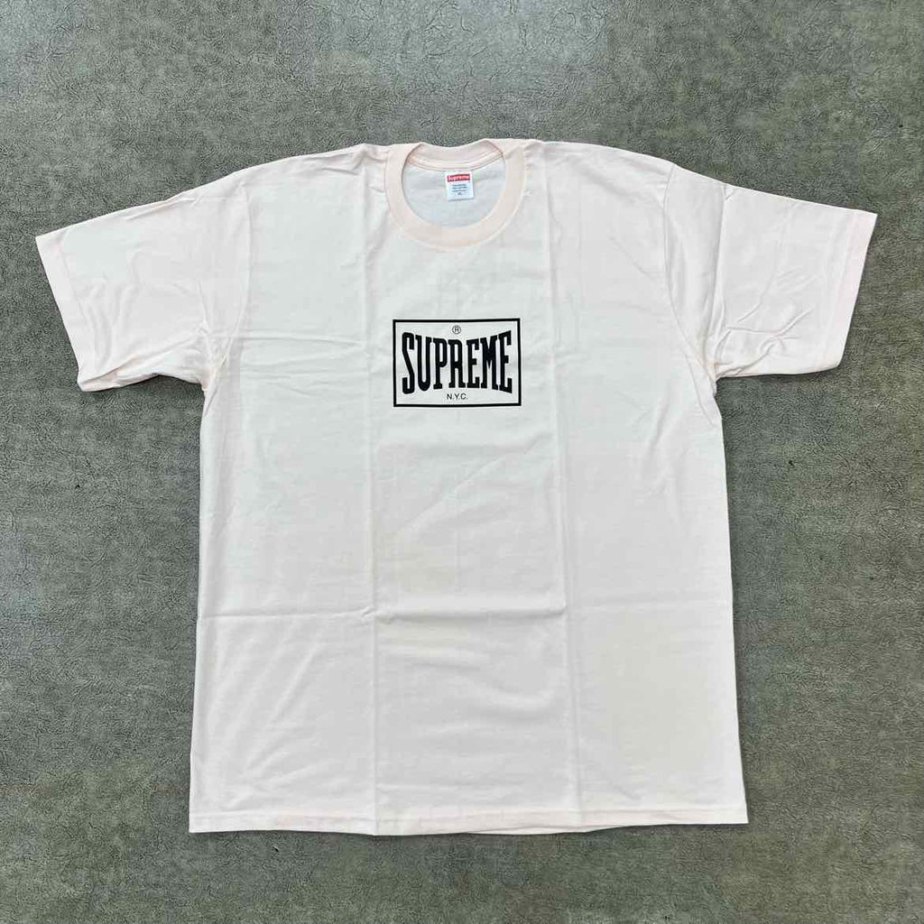 Supreme T-Shirt "EVERLAST" Pale Pink New Size XL